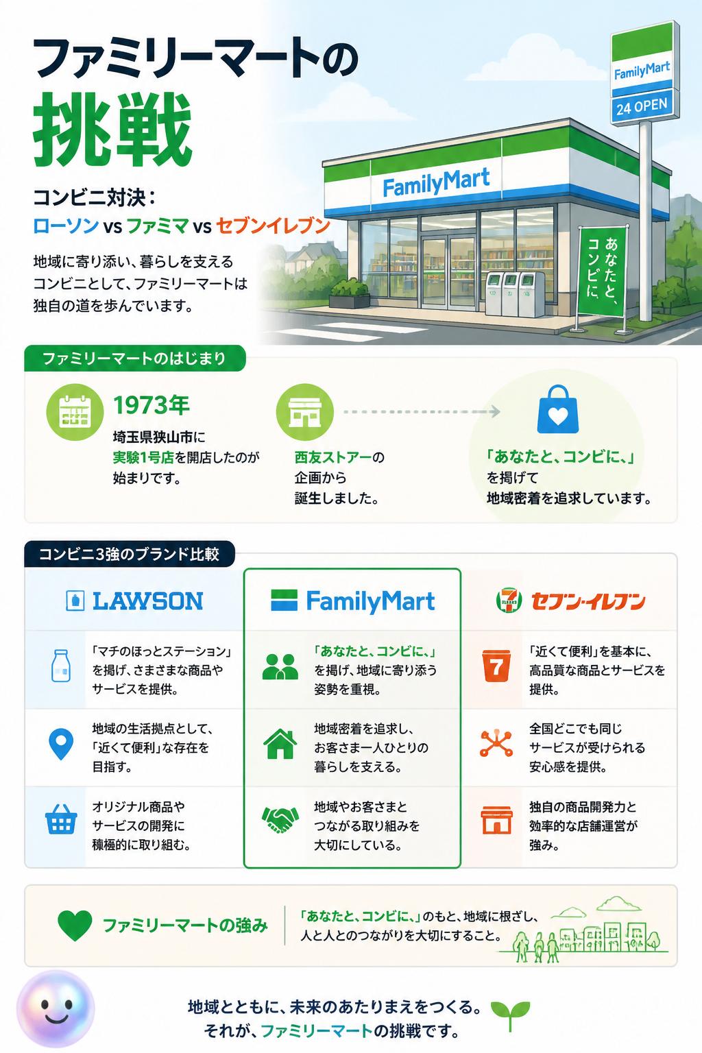 ファミリーマートの挑戦