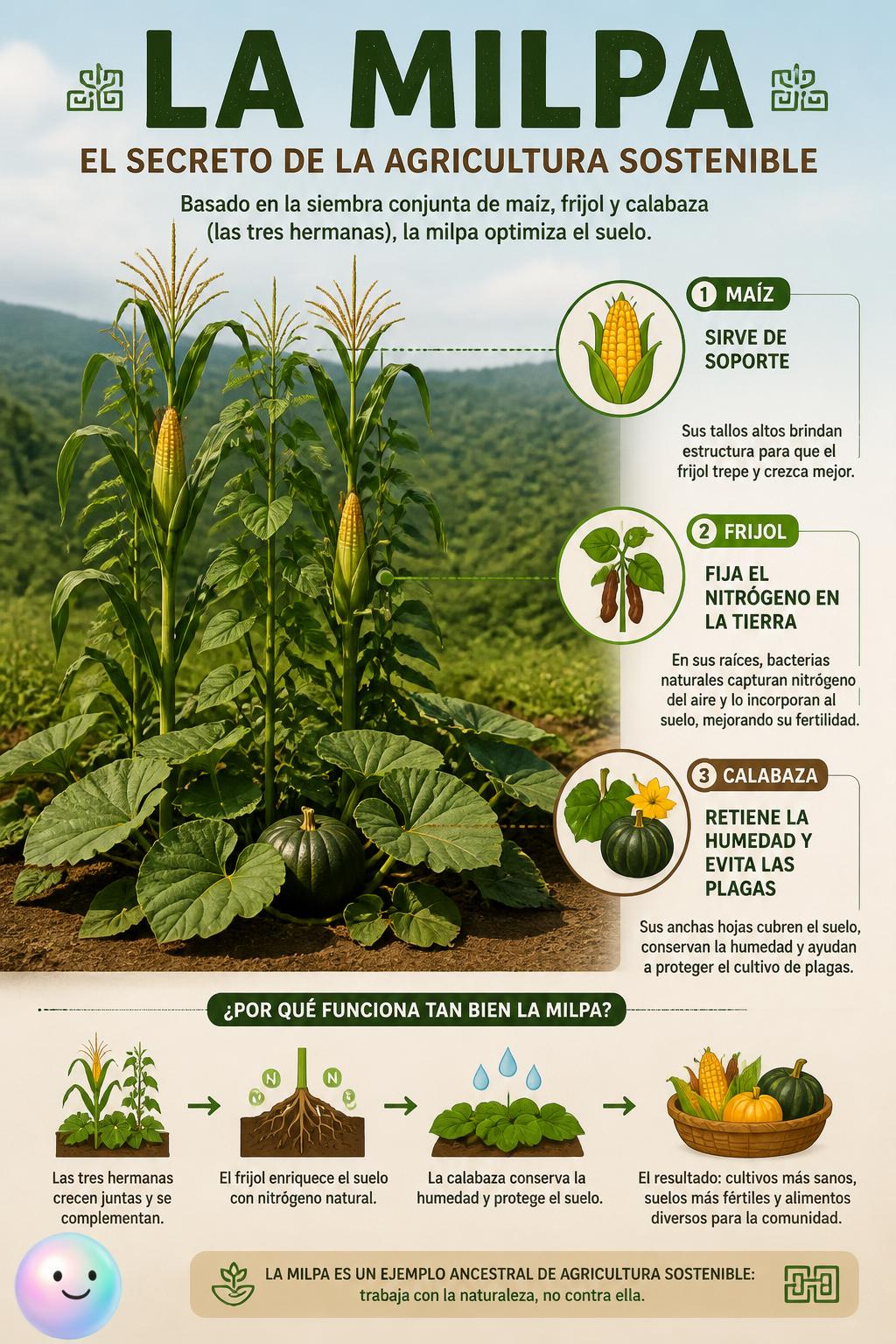 La milpa: el secreto de la agricultura sostenible