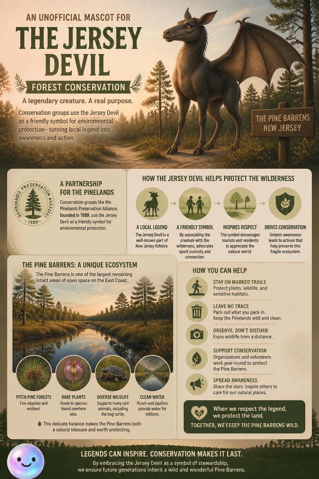 An unofficial mascot for forest conservation