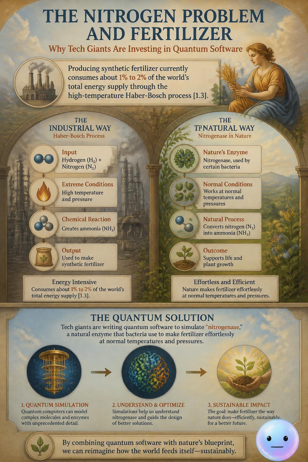 The nitrogen problem and fertilizer