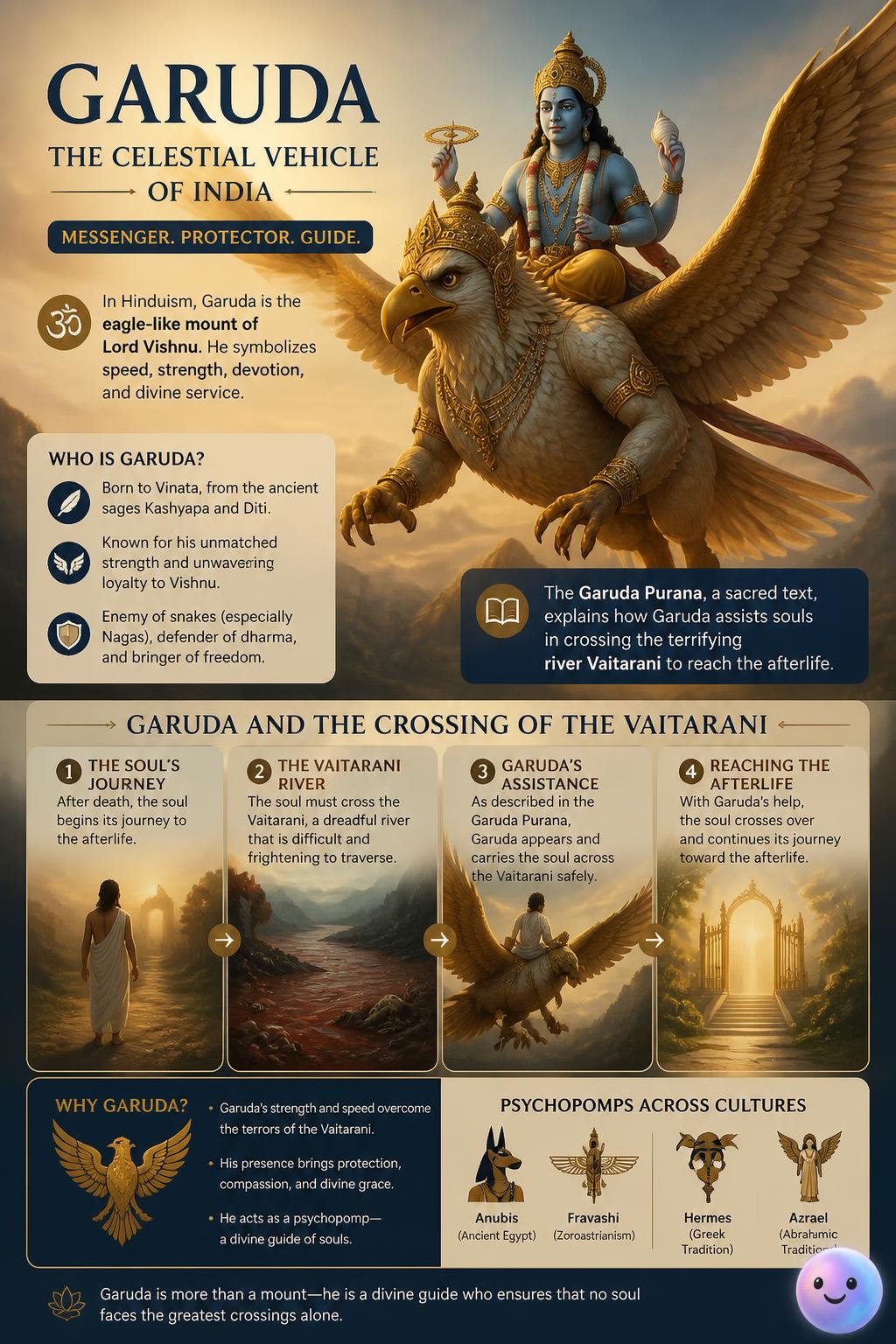 Garuda the celestial vehicle of India