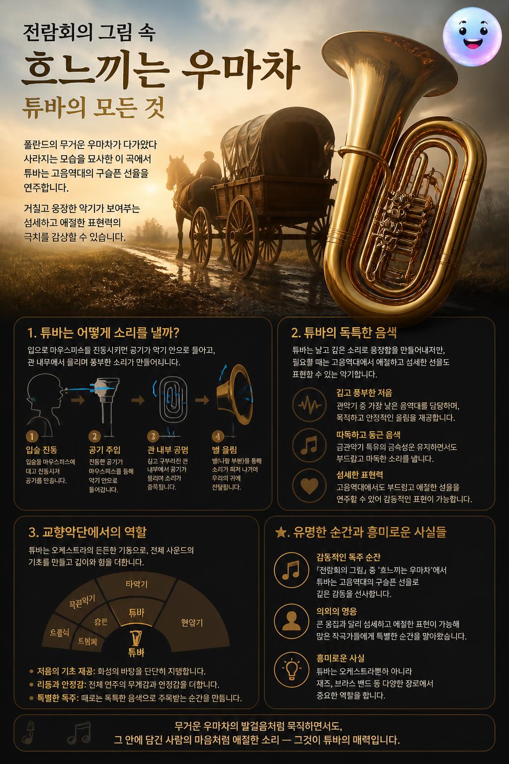 전람회의 그림 속 흐느끼는 우마차