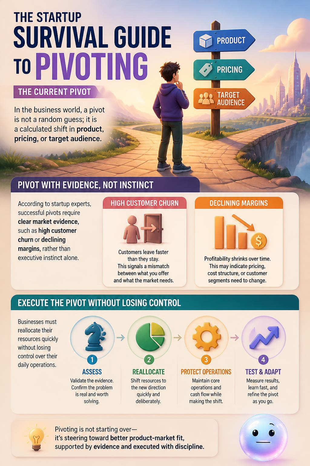 The startup survival guide to pivoting