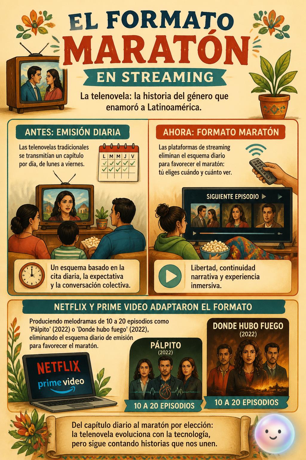 El formato maratón en streaming