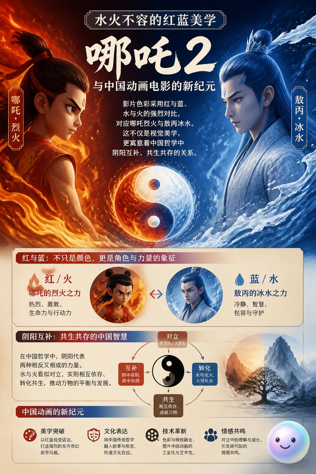 水火不容的红蓝美学