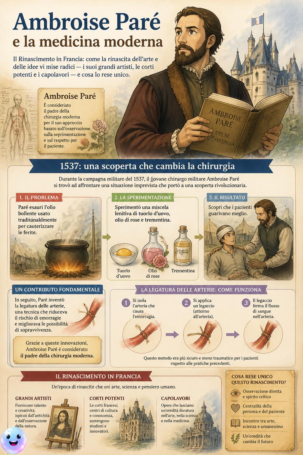 Ambroise Paré e la medicina moderna