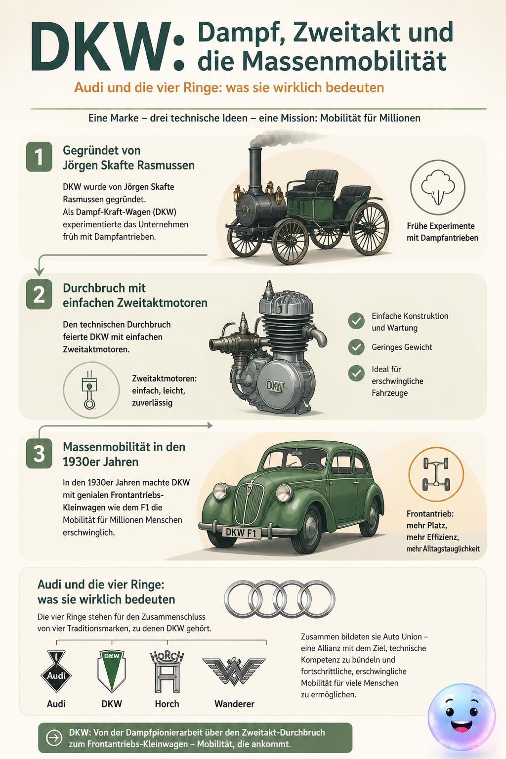 DKW: Dampf, Zweitakt und die Massenmobilität