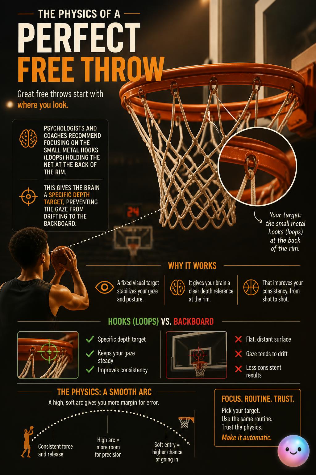 The visual target