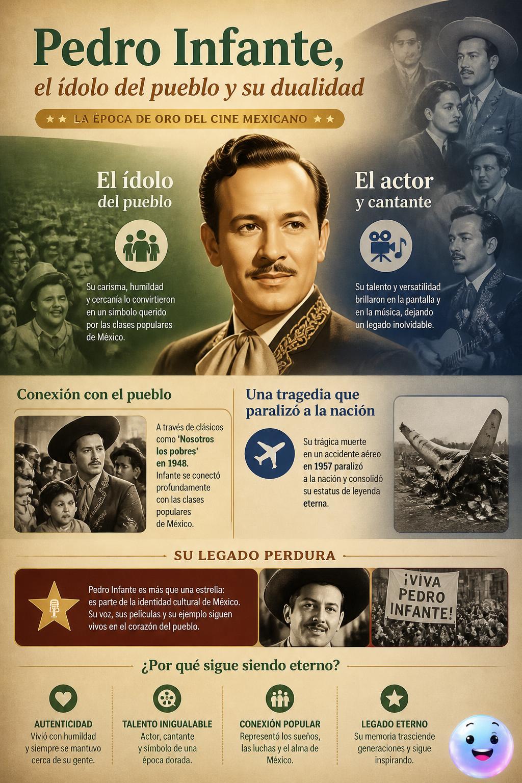 Pedro Infante, el ídolo del pueblo y su dualidad