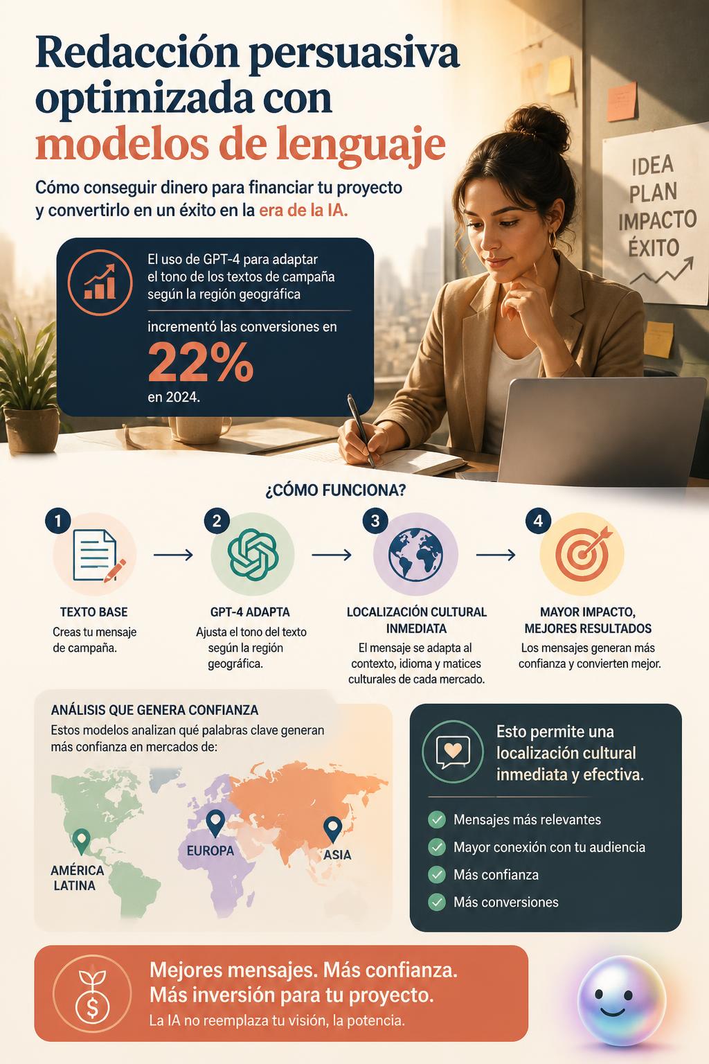 Redacción persuasiva optimizada con modelos de lenguaje