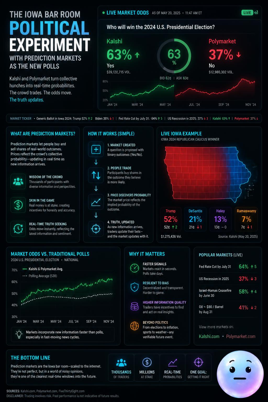 The Iowa bar room political experiment