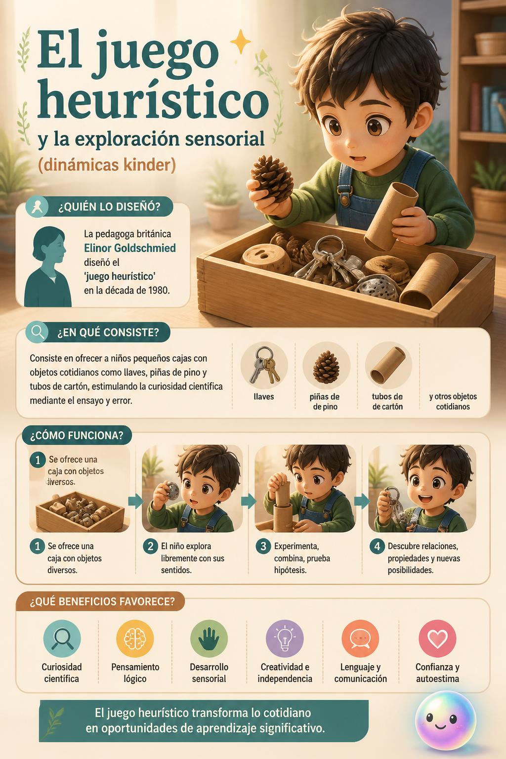 El juego heurístico y la exploración sensorial