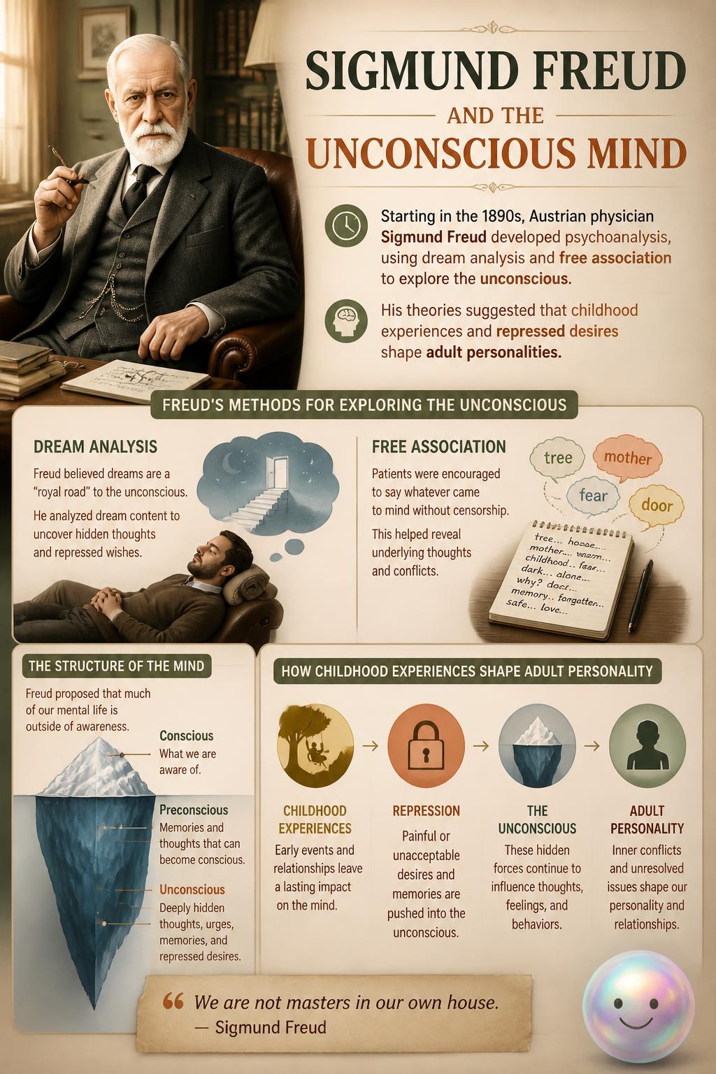 Sigmund Freud and the unconscious mind