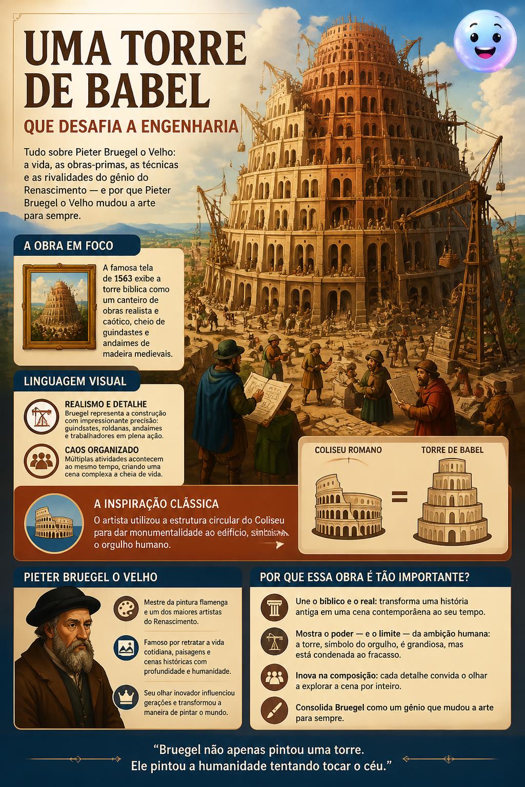 Uma Torre de Babel que desafia a engenharia