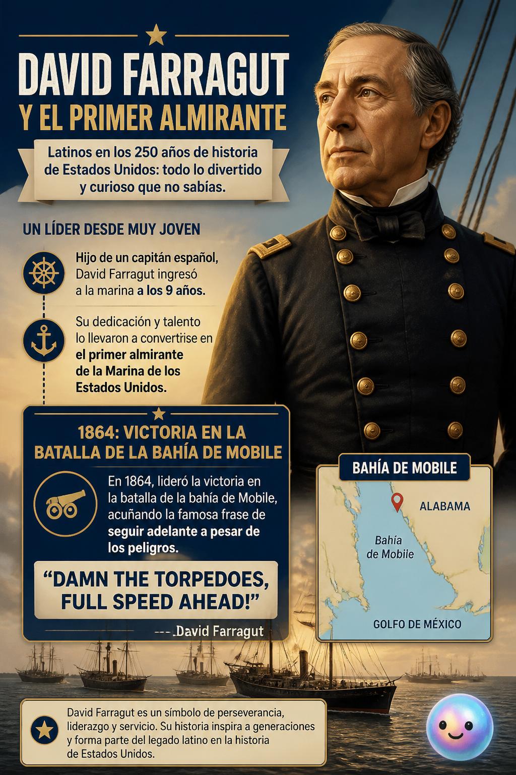 David Farragut y el primer almirante