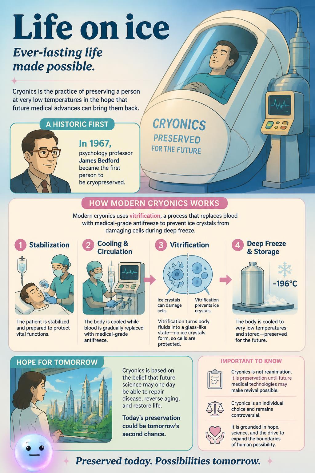 Life on Ice: How Cryonics Preserves Human Life