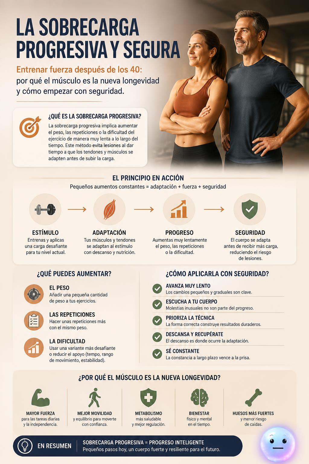 La sobrecarga progresiva y segura