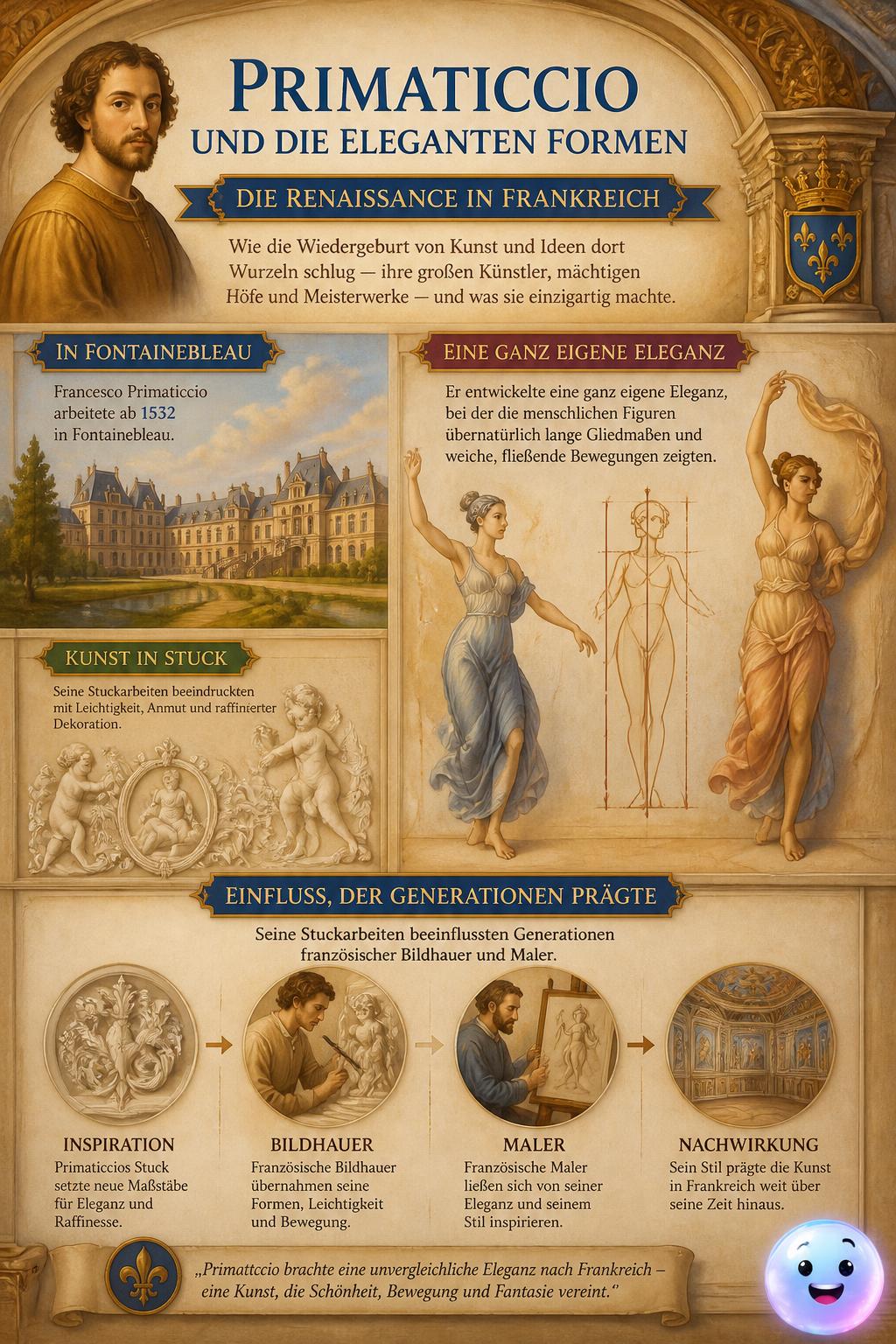 Primaticcio und die eleganten Formen