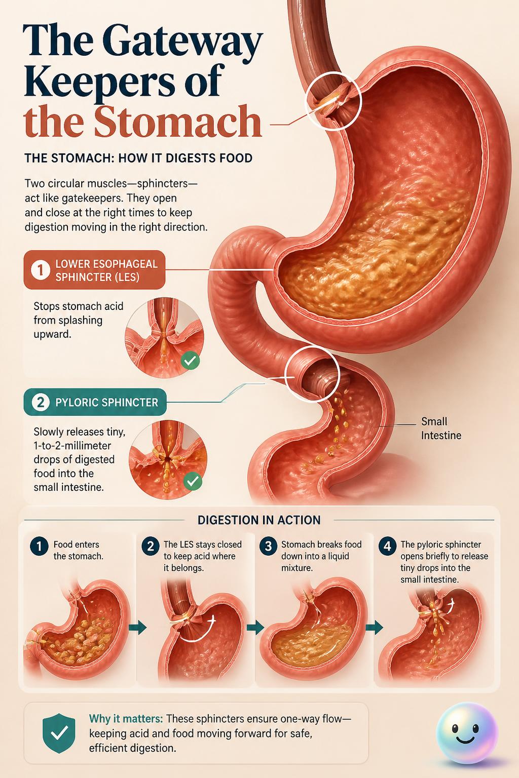 The gateway keepers of the stomach