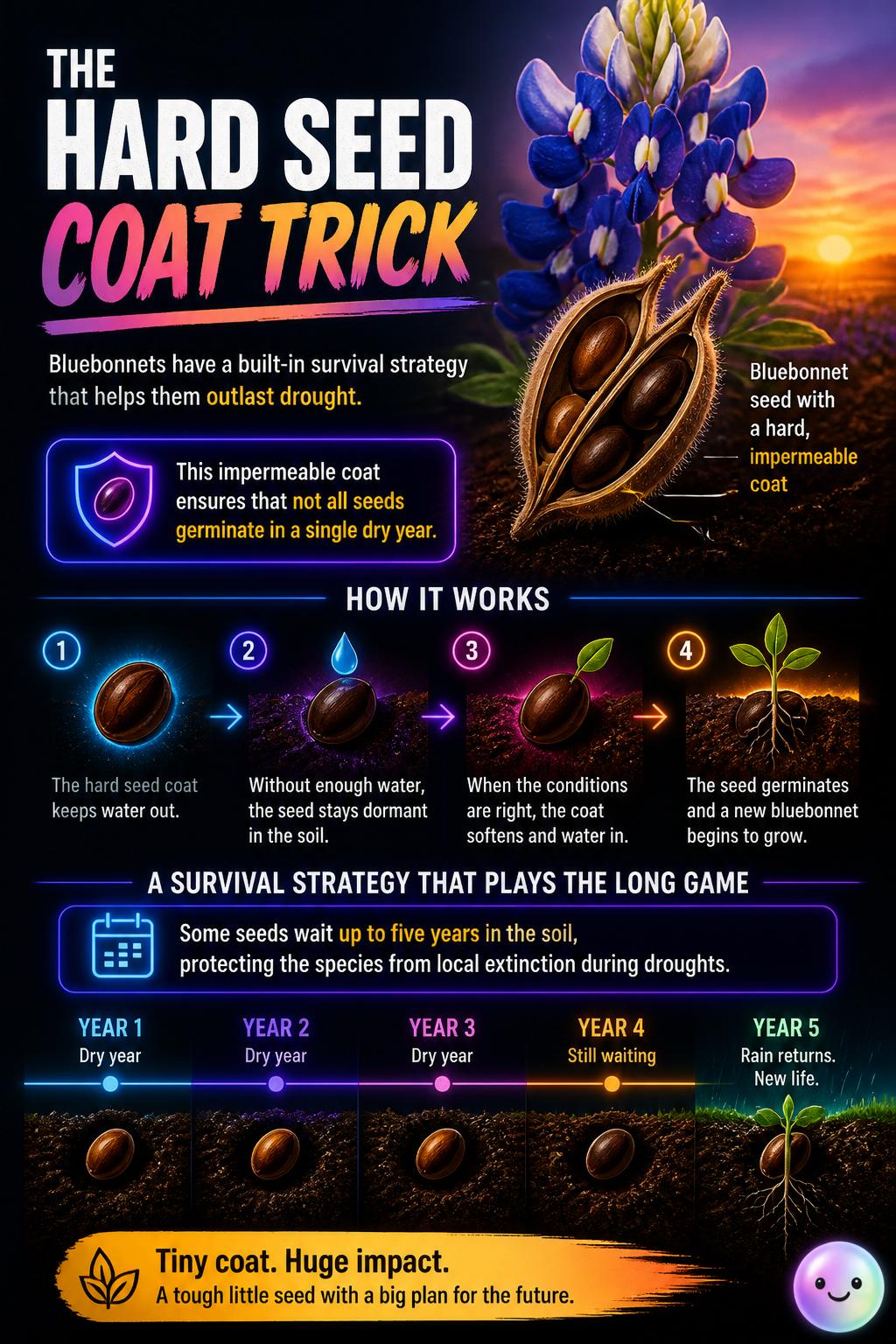 The hard seed coat trick