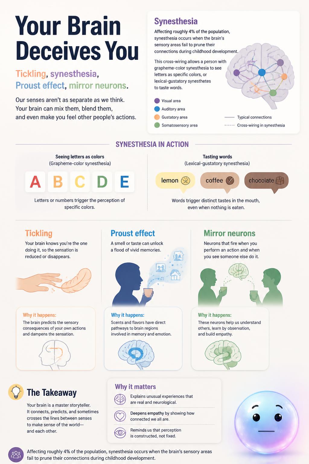 Tasting words and hearing colors