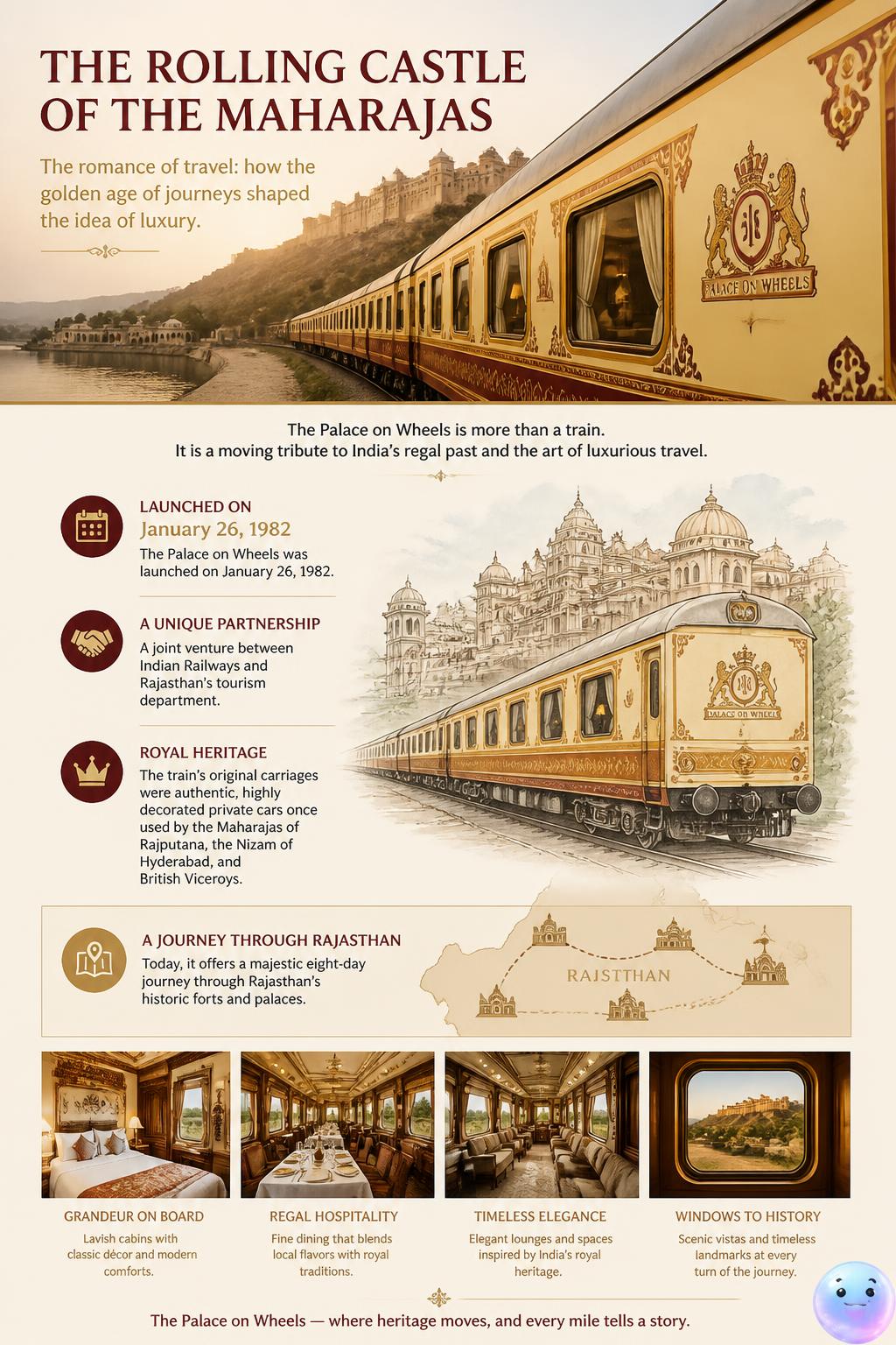 The rolling castle of the maharajas