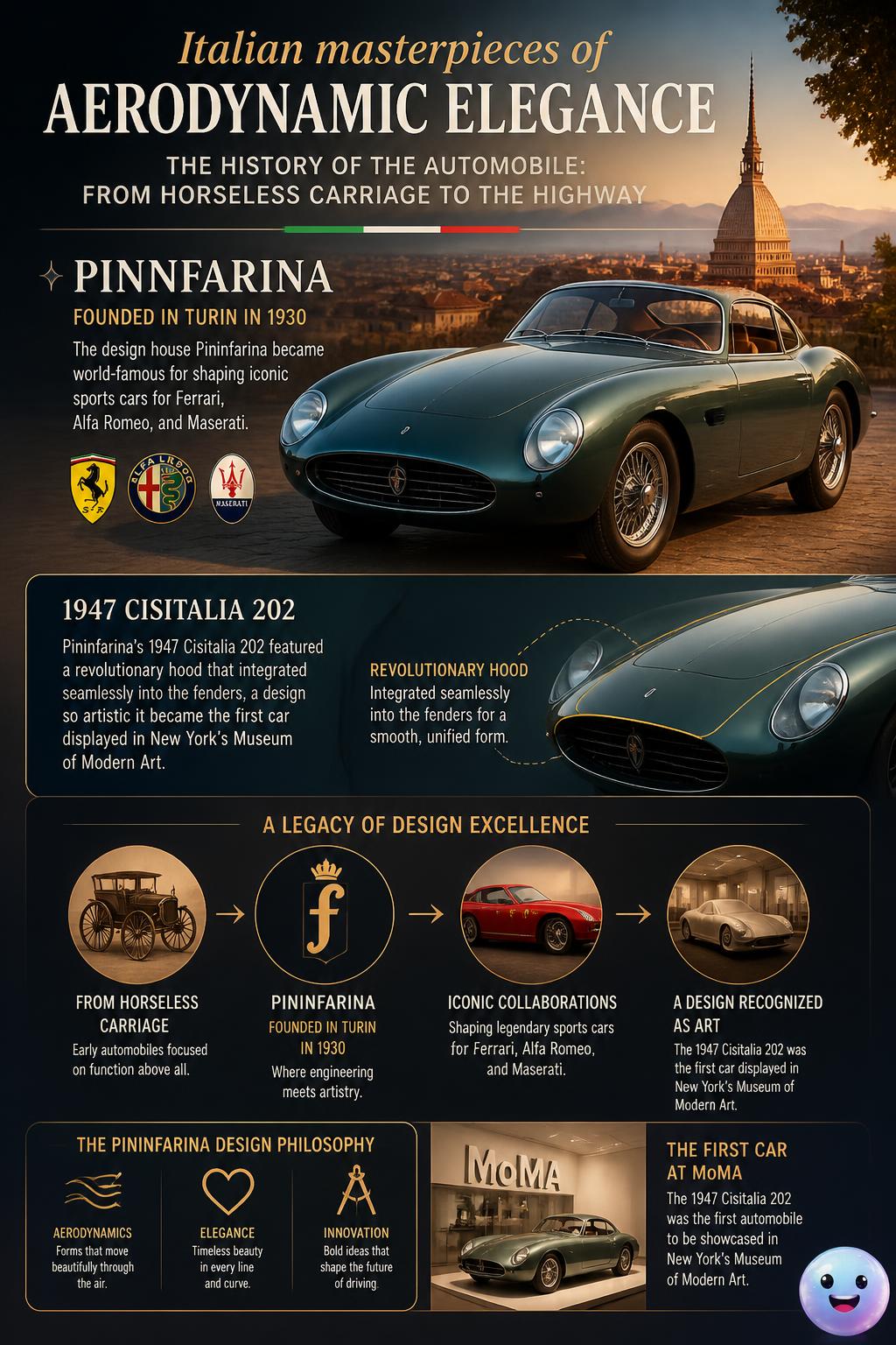 Italian masterpieces of aerodynamic elegance