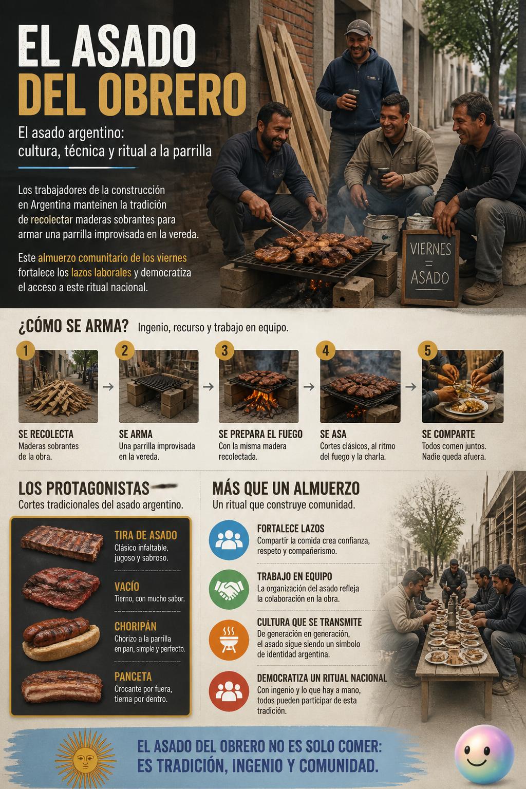 El asado del obrero