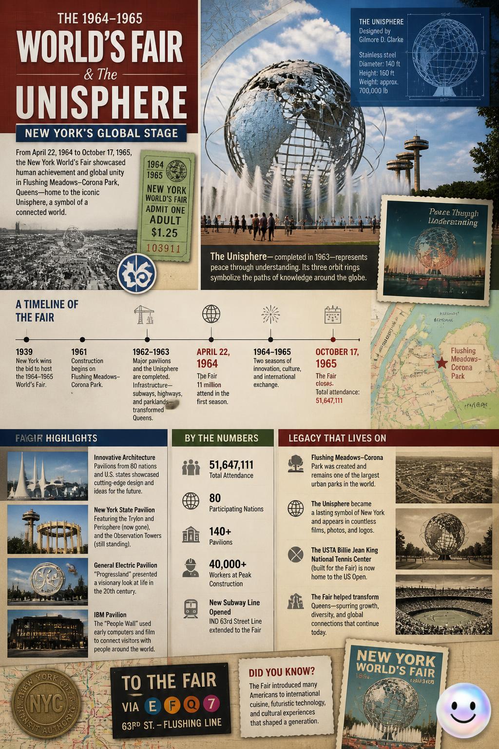 The world's fair and the Unisphere