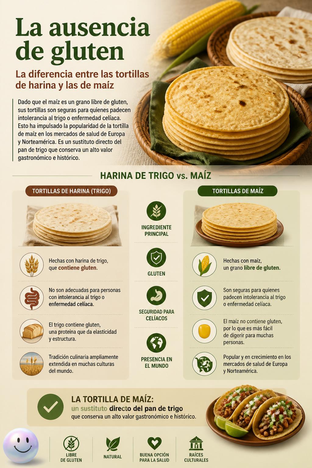 La ausencia de gluten