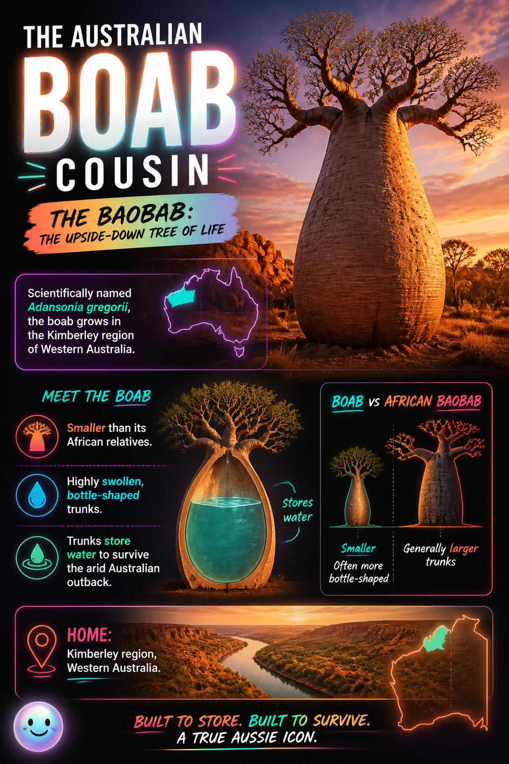 The Australian boab cousin