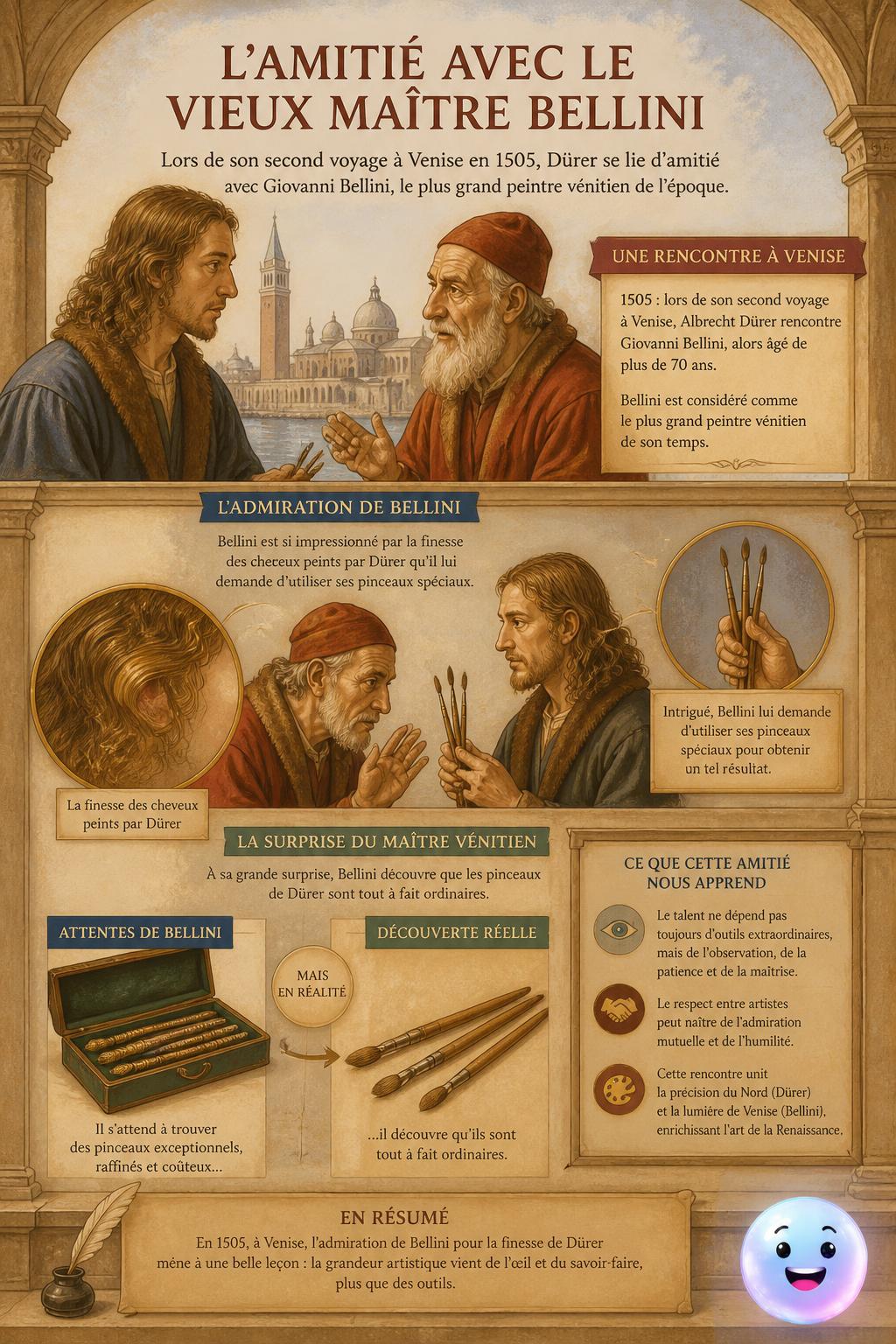 L'amitié avec le vieux maître Bellini