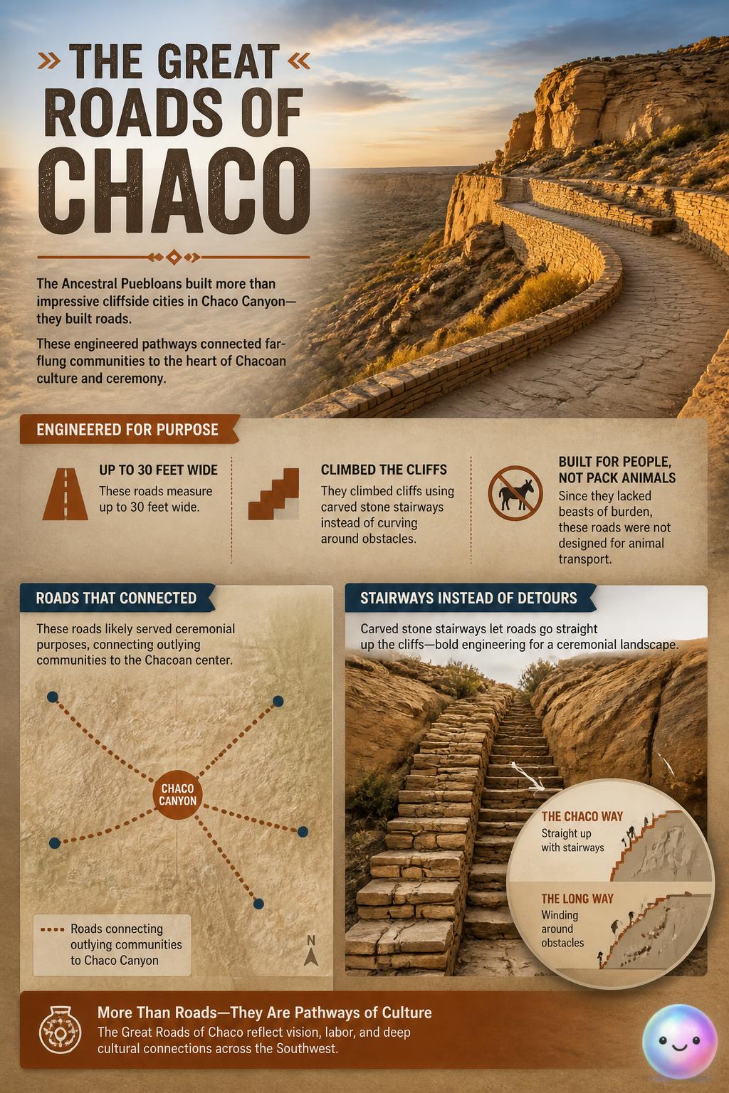 The great roads of Chaco