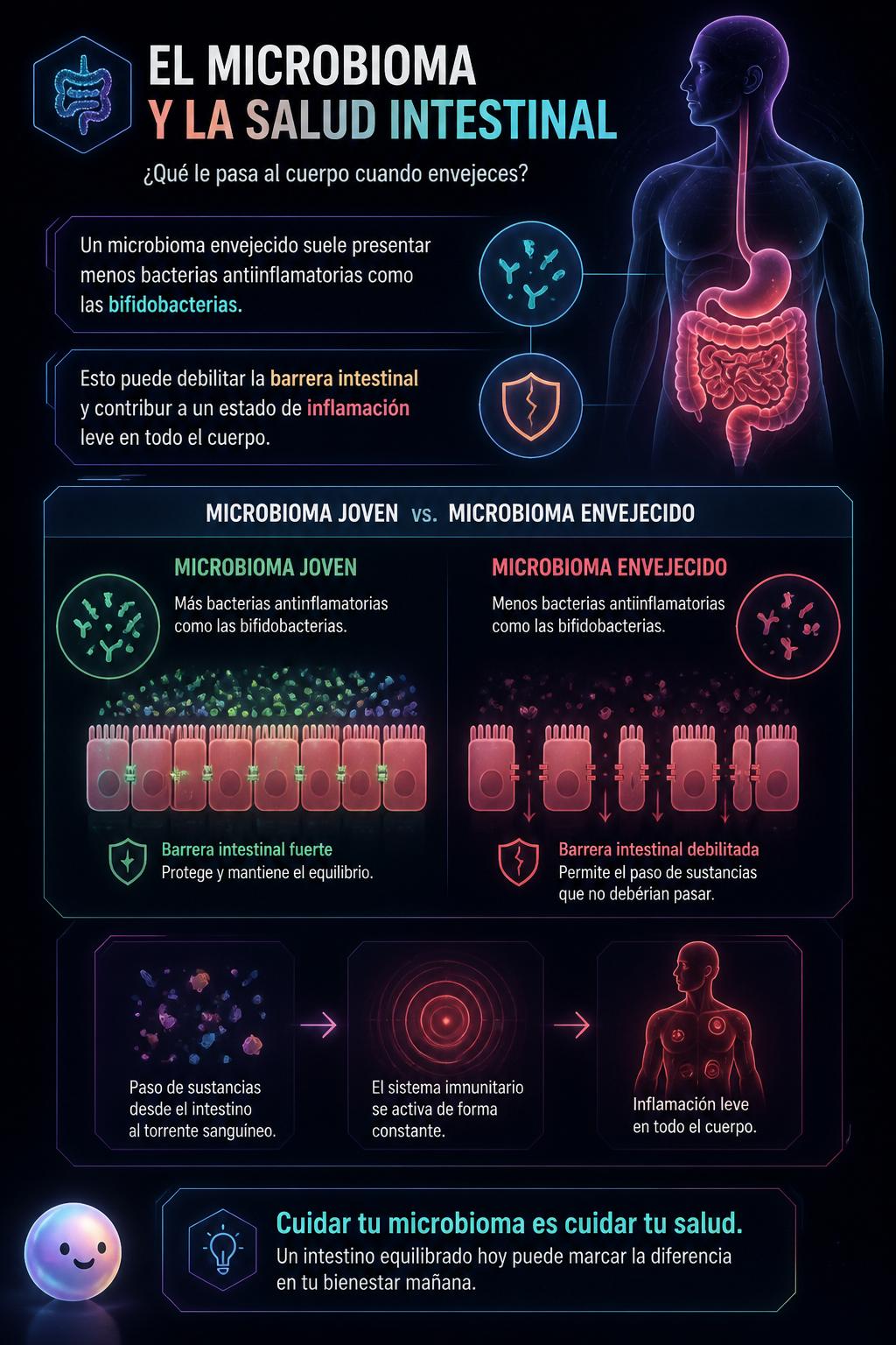 El microbioma y la salud intestinal