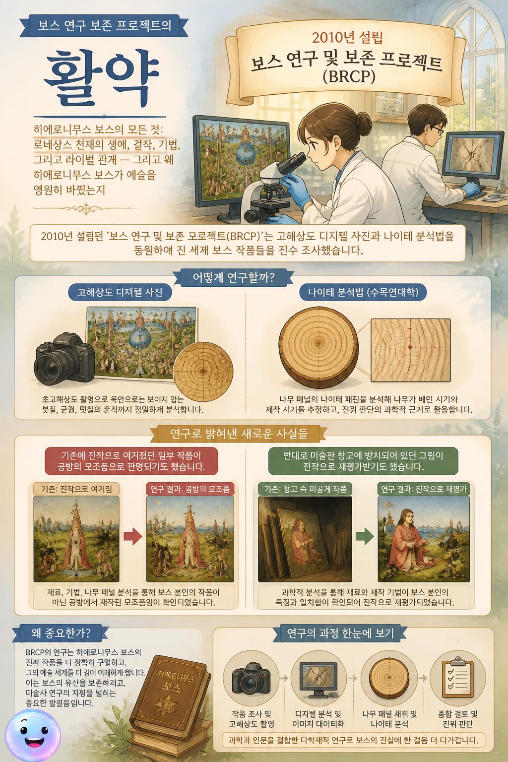 보스 연구 보존 프로젝트의 활약