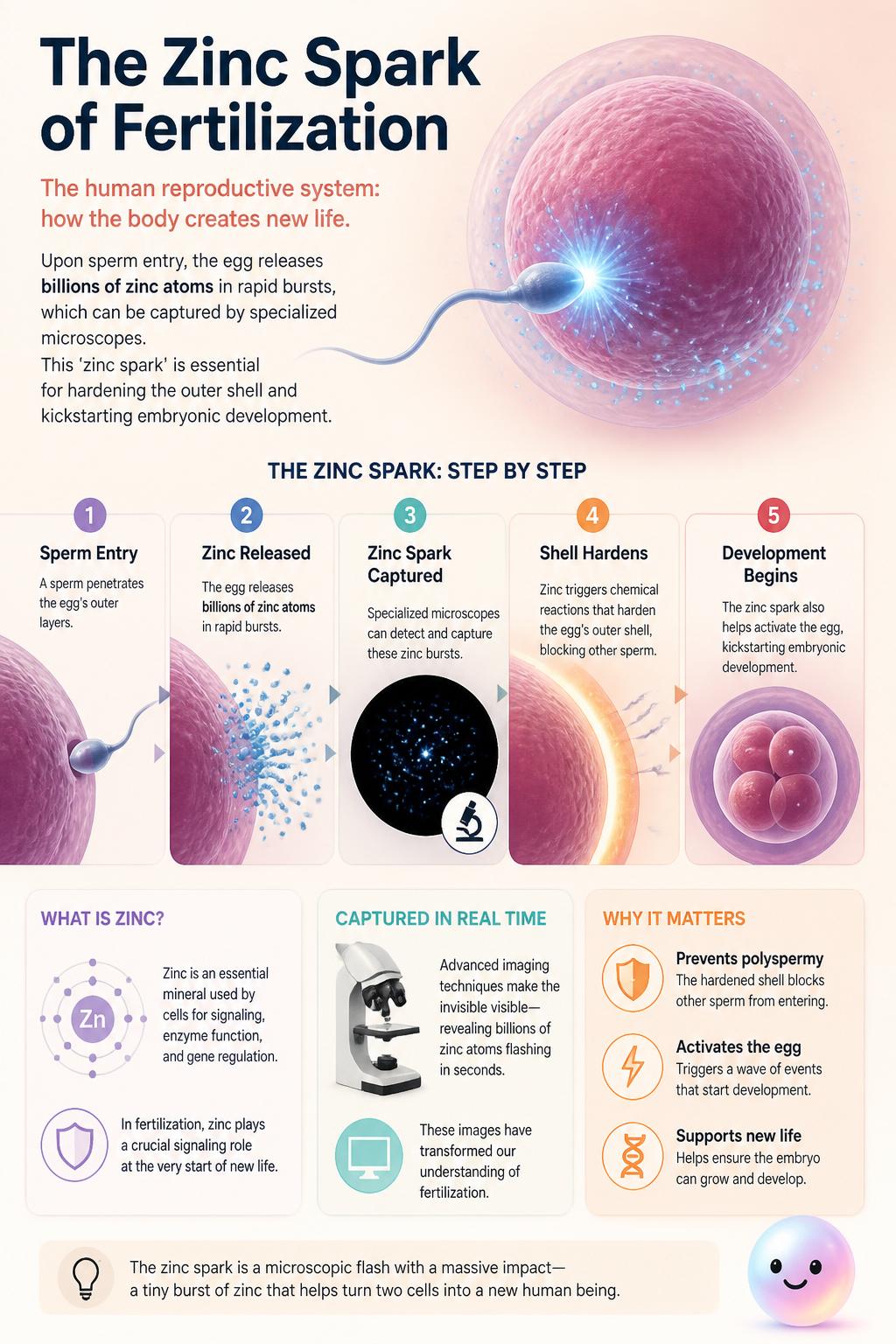 The zinc spark of fertilization