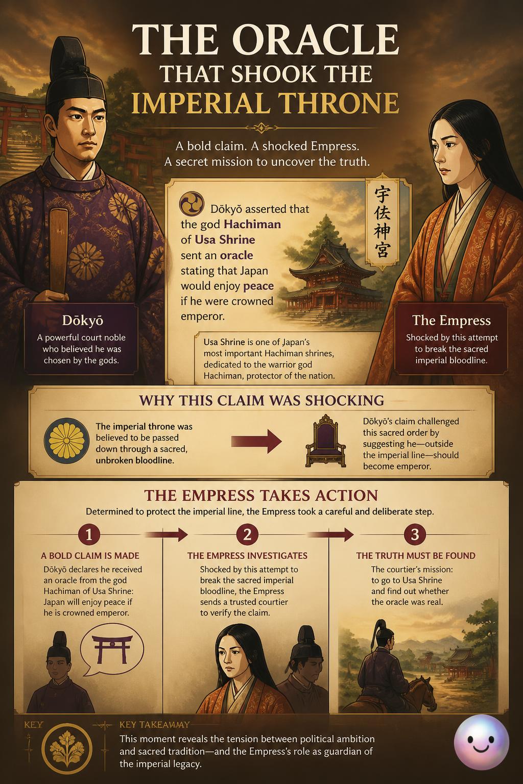 The oracle that shook the imperial throne