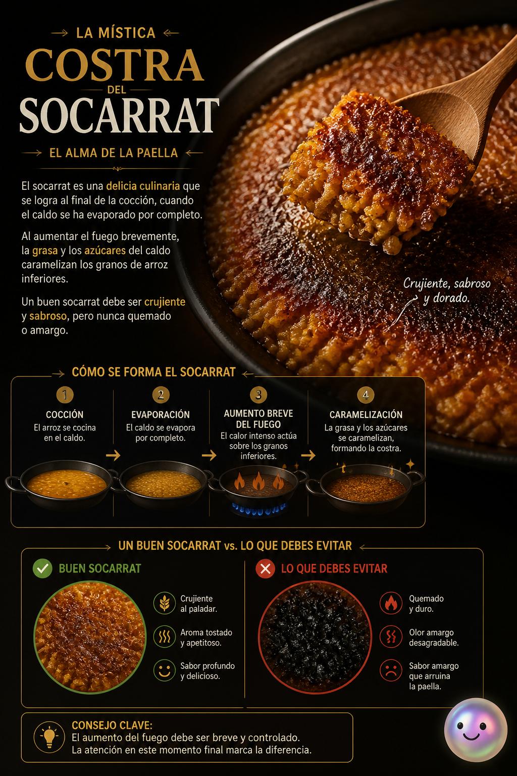 La mística costra del socarrat