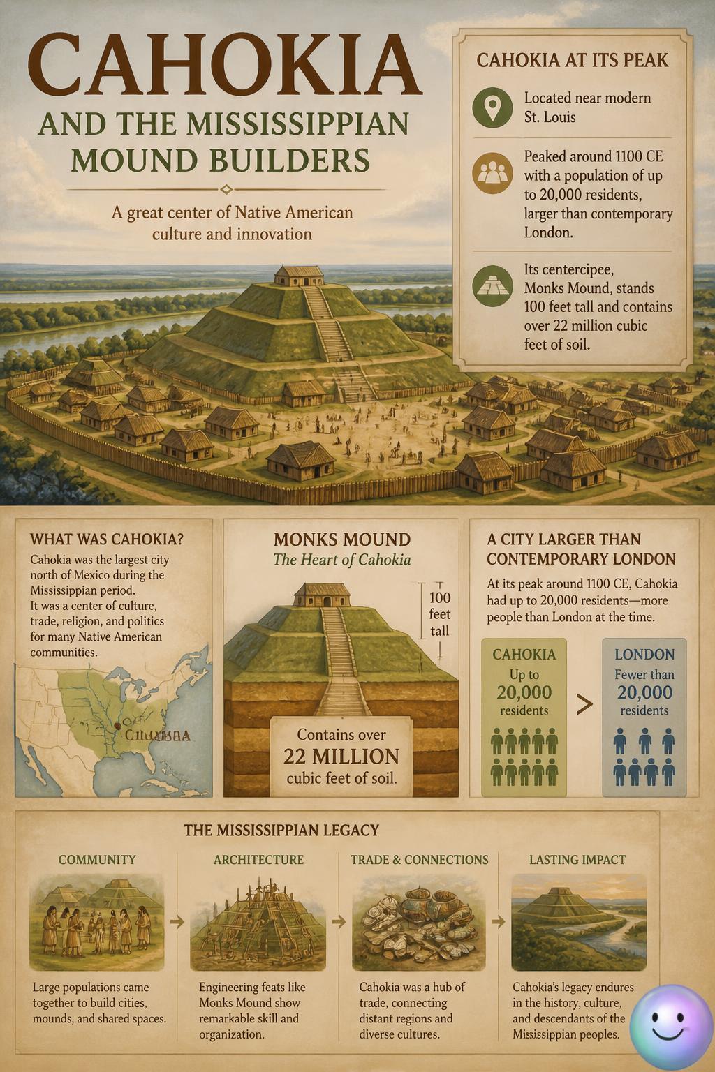 Cahokia and the Mississippian mound builders