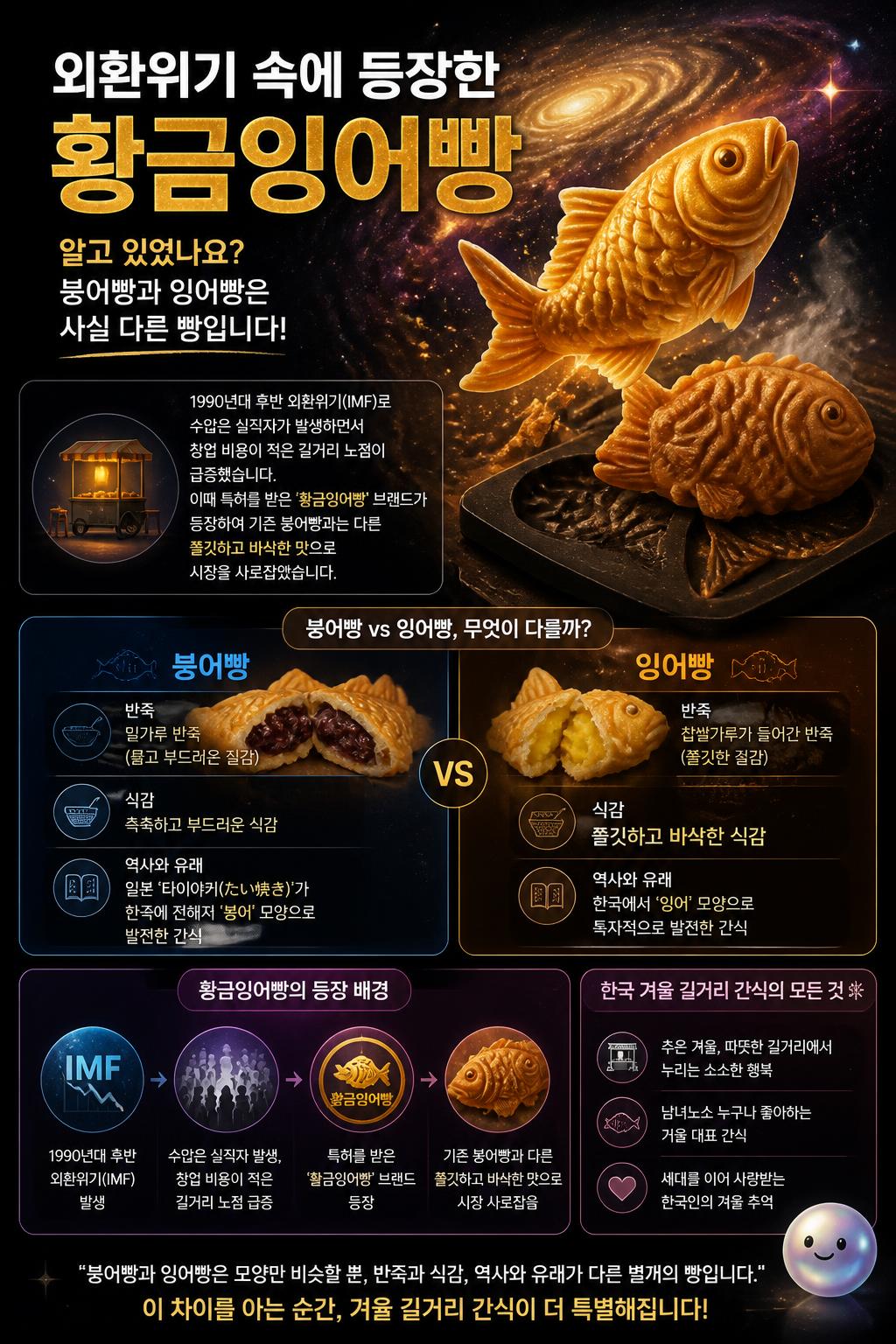 외환위기 속에 등장한 황금잉어빵