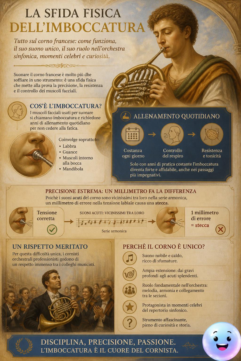 La sfida fisica dell'imboccatura