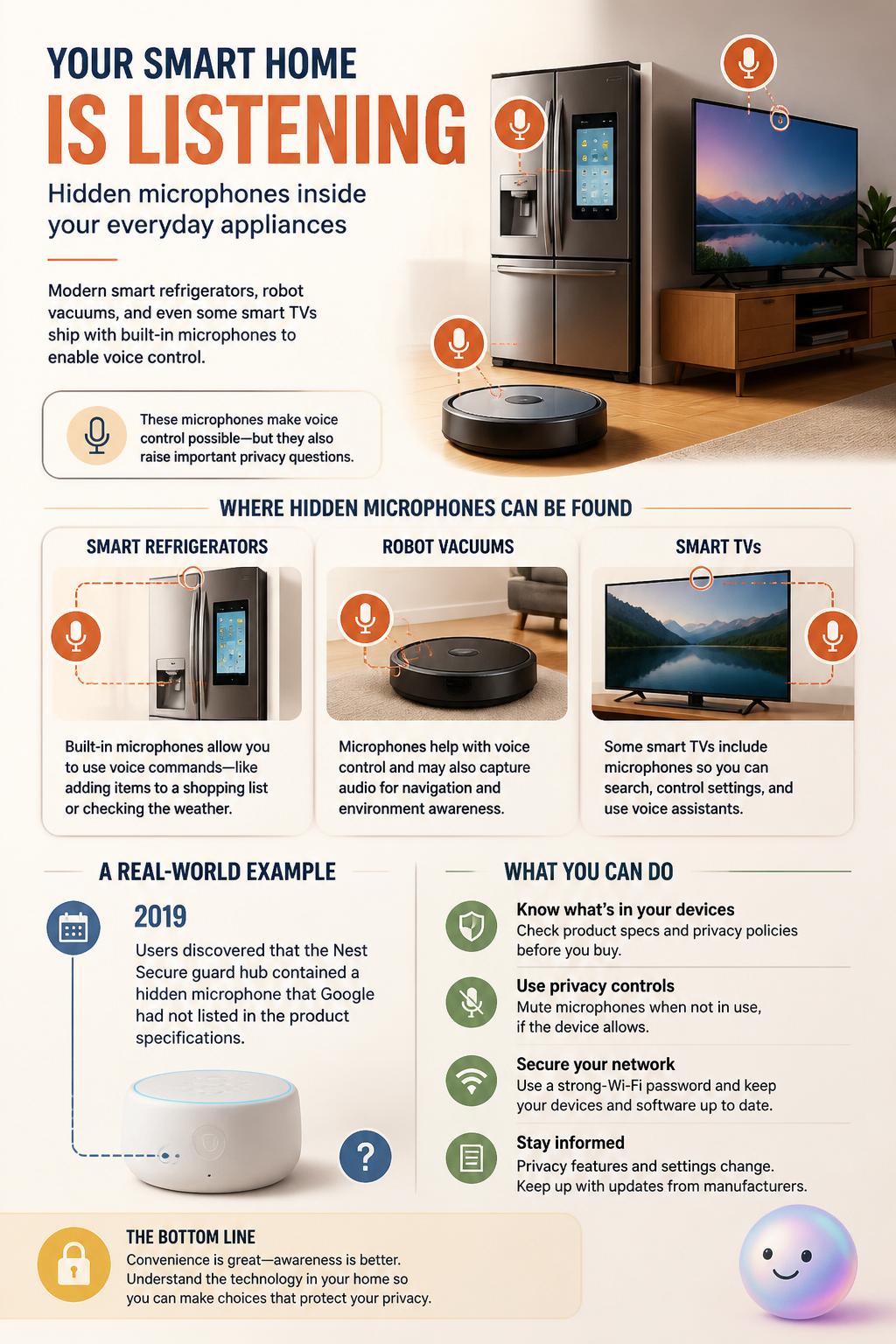 Hidden microphones inside your everyday appliances