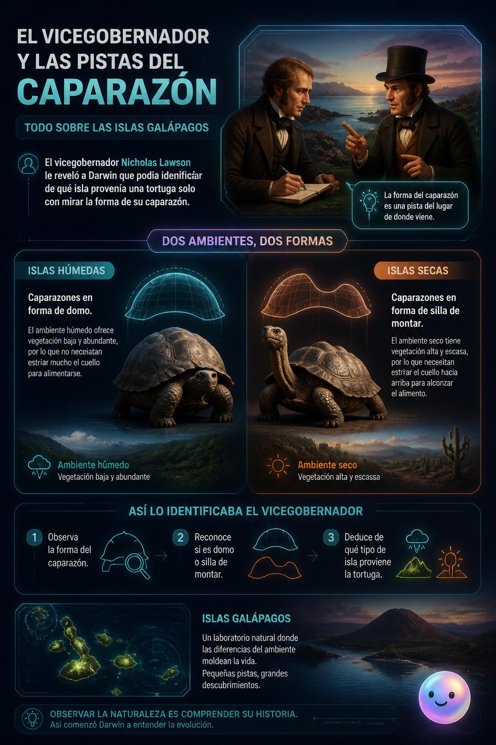 El vicegobernador y las pistas del caparazón