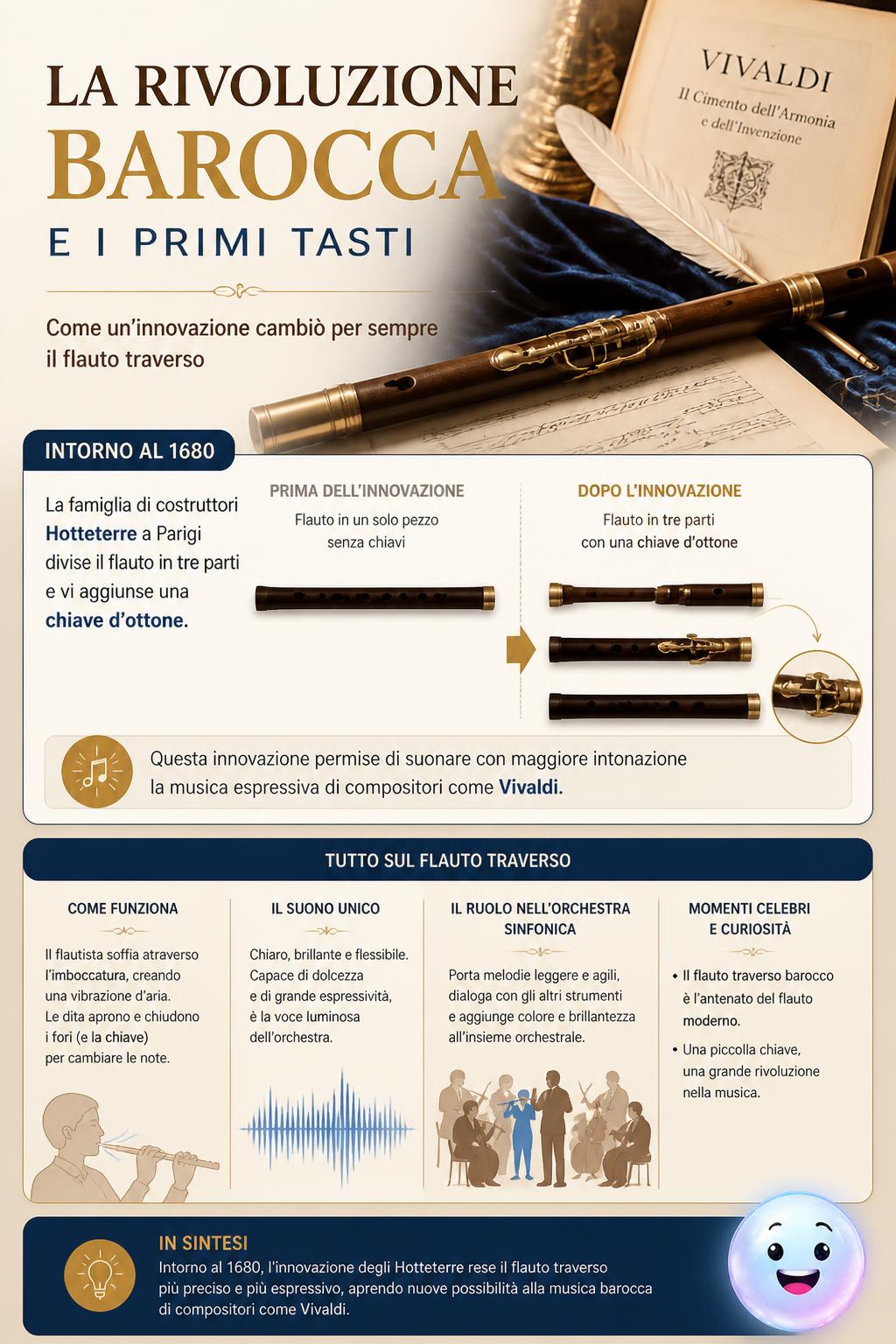 La rivoluzione barocca e i primi tasti