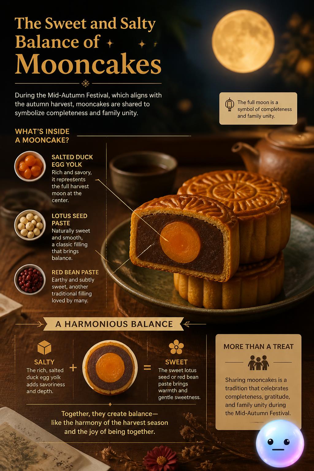 The sweet and salty balance of Mid-Autumn mooncakes