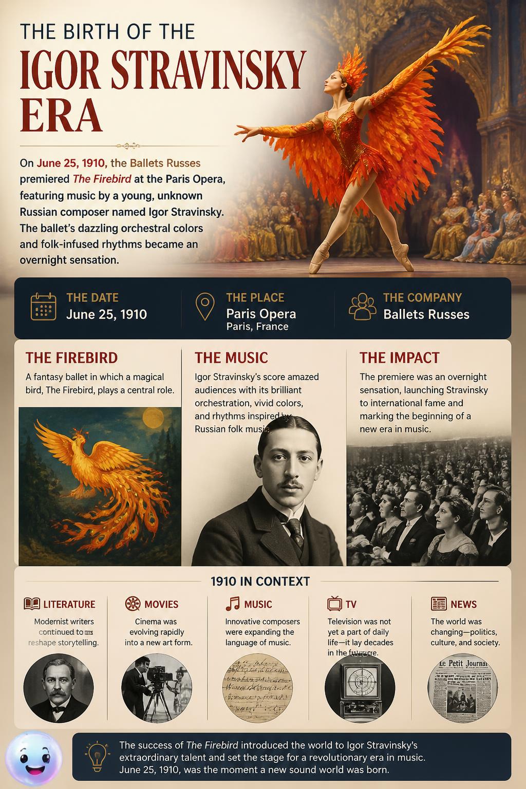 The birth of the Igor Stravinsky era