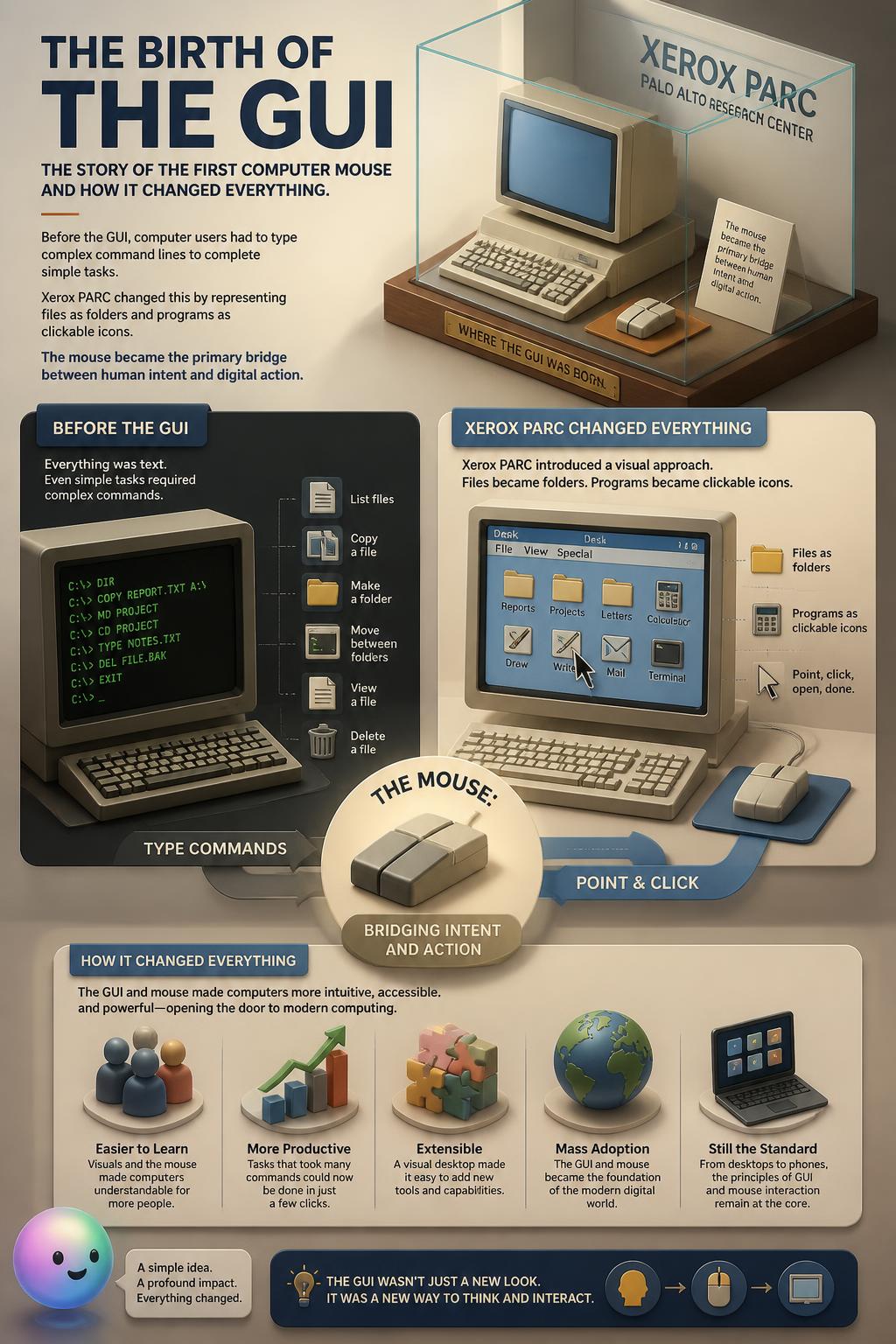 The birth of the GUI