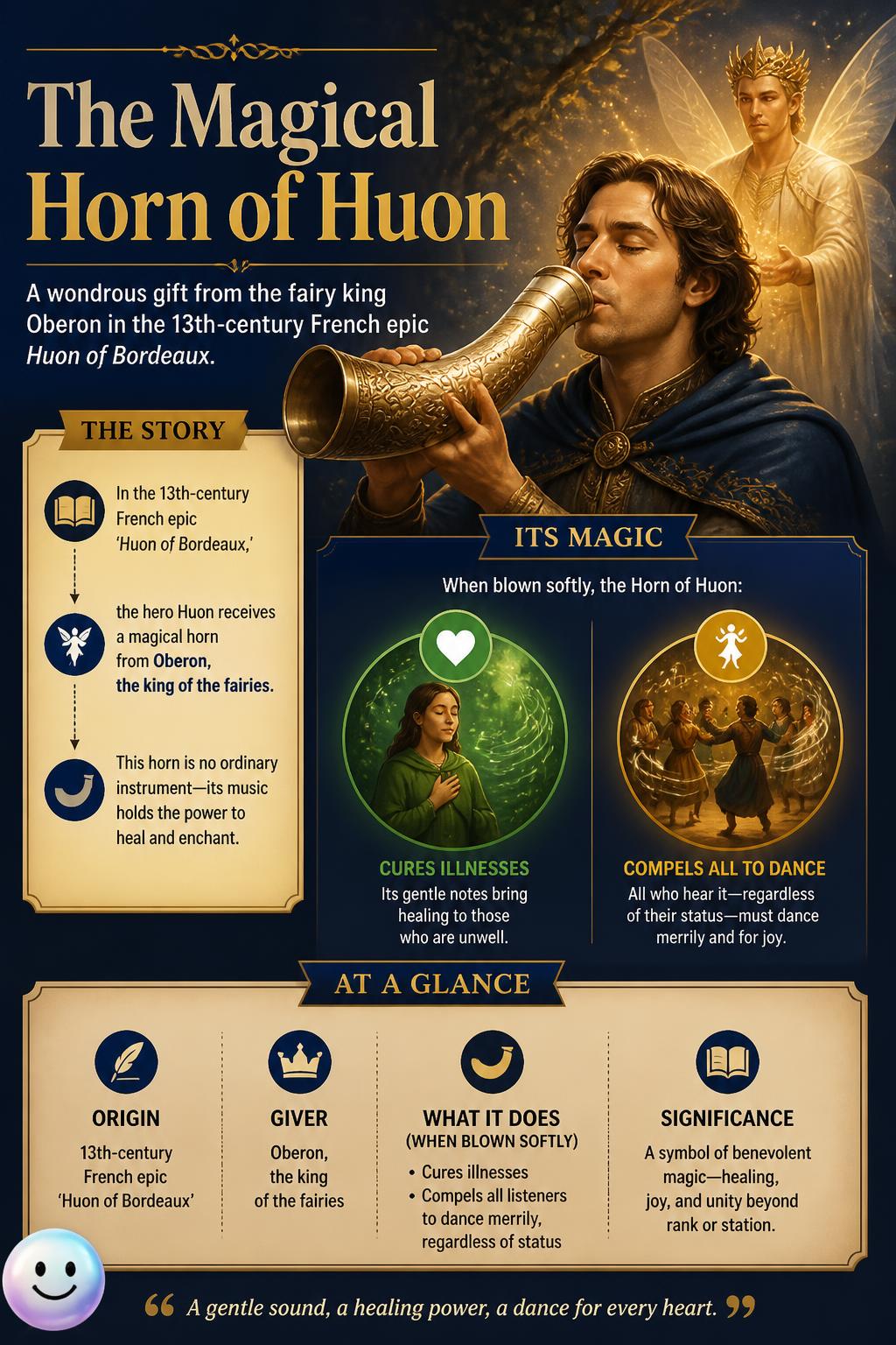 The magical Horn of Huon
