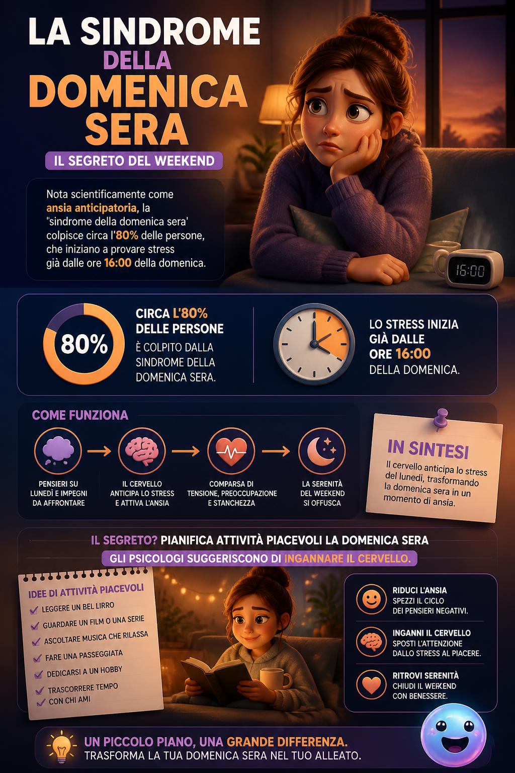 La sindrome della domenica sera