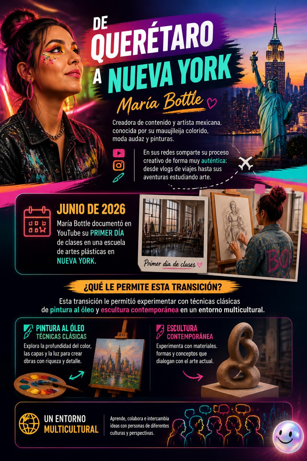 De Querétaro a Nueva York
